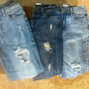 Three pairs of Jeans - SO Goods for Life size 5/27